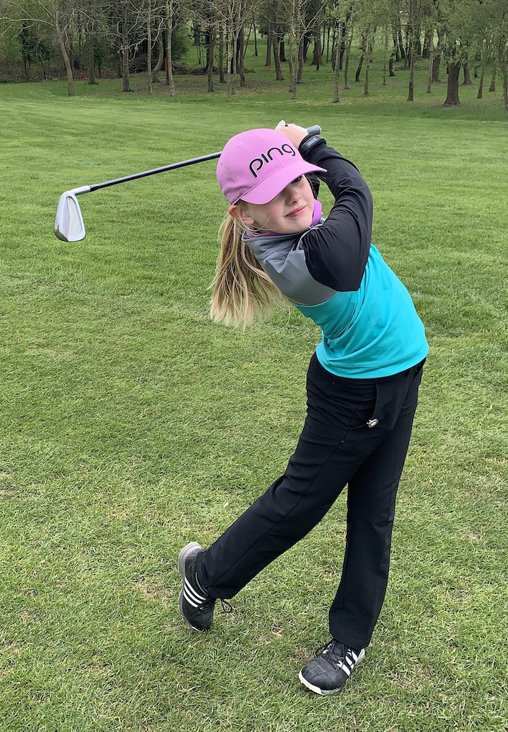 Young golfer Maisie shows her natural talent by winning string of ...